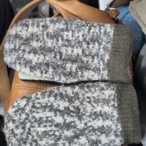 Kids' Upcycled Sweater Mittens